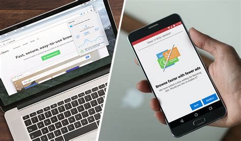 Opera mini memberikan perlindungan privasi luar biasa pada web. Blokir iklan terintegrasi di Opera | Untuk Android dan komputer