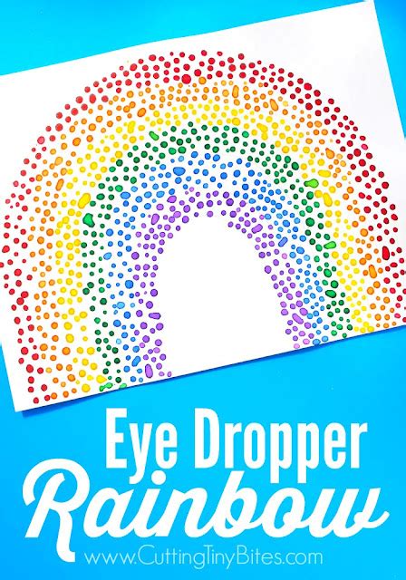 Eye Dropper Rainbow Craft What Can We Do With Paper And Glue