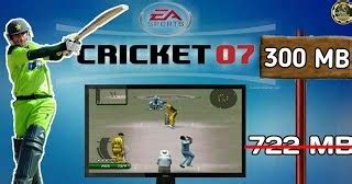 Cricket 07 is a relatively new addition to the ea sports family of cricket games and a substantial upgrade from its somewhat disappointing cricket 2005 version. Cricket 07 Download For PC Highly Compressed | Hindi , Urdu - Gaming Legend