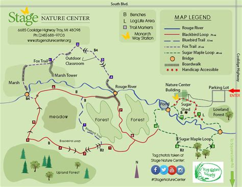 Nature Park Trail Map