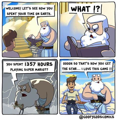 20 Goofy Gods Comics Showing Gods Struggling With The Same Problems