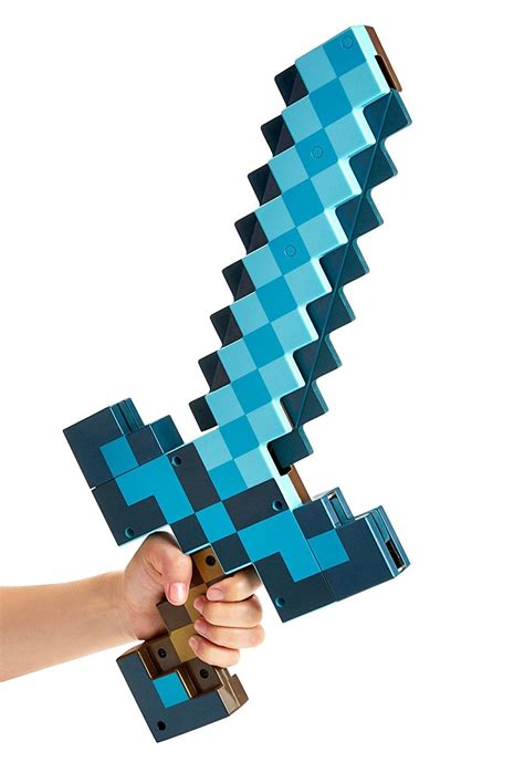 Minecraft Transforming Sword And Pickaxe Action Figure Toys