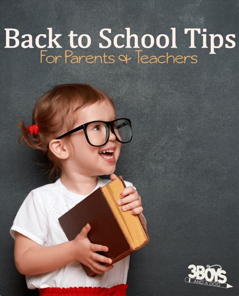 Top 10 Tips For Parents And Teachers