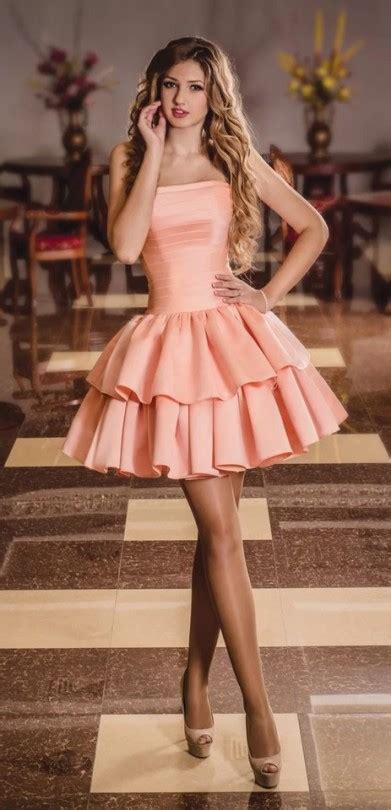 Suki2links Joannaeberhart I ️ Her Cute Mini Dress And High Heels She Has Long Beautiful