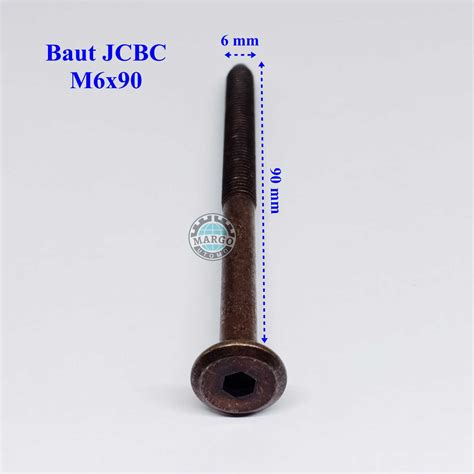 Jual Baut JCBC M6x90 Knock Down Kunci L | Jakmall.com