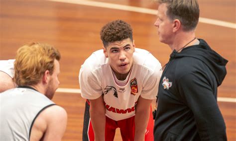 LaMelo Ball led Illawarra Hawks in scoring during ...