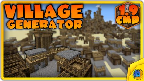 Everything is controlled with reactions or commands. Village Generator in Minecraft 1.9! (One Command ...