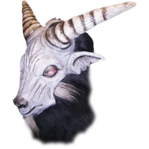 Black Goat Demon Mask
