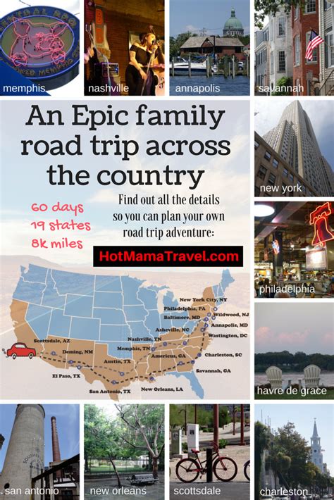Please consult with your administrator. Family Road Trip Across US: See our Route, 19 states in 60 ...