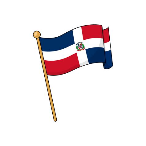 Dominican Republic Flag Royalty Free Stock Svg Vector And Clip Art
