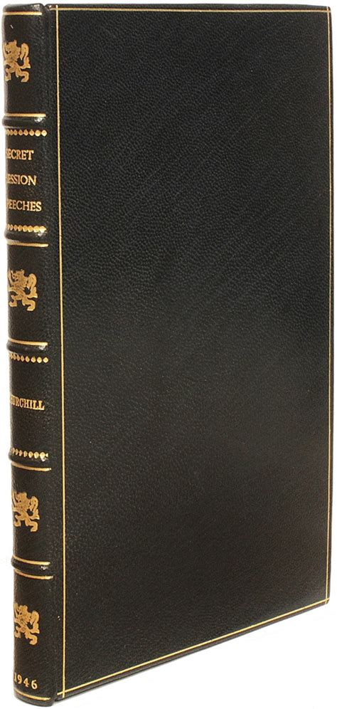Churchill Winston Secret Session Speeches First Edition 1946 D