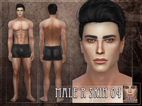 Sims Male Skin Overlay Alpha Retpod