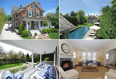 Celeb Estate Brooke Shields Buys Classic Hamptons Hou