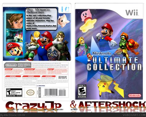 Nintendo Ultimate Collection Wii Box Art Cover By Aftershock