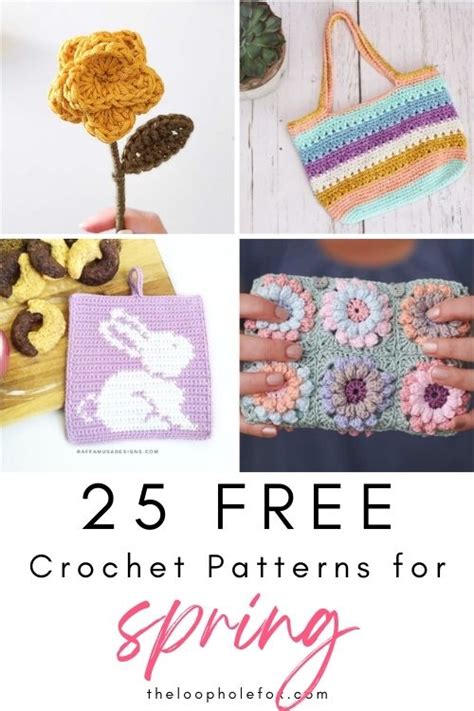 Crochet Projects For Spring 25 Of The Best Free Crochet Spring Patterns