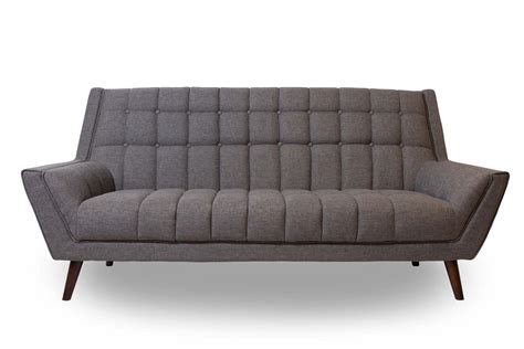 Modern Mid Century Pacific Sofa Contemporary Style Tufted And