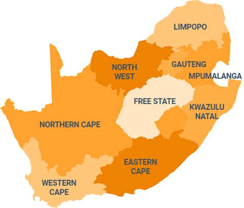 South African Provinces Travel Destinations