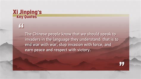 Xi Jinpings Key Quotes On 70th War Anniversary Cgtn