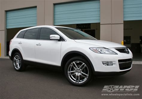 2008 Mazda Cx 9 With 20 Mkw Closeouts M72 In Chrome Wheels Wheel