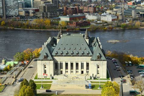 Supreme Court Of Canada Ottawa Stock Image Image Of Judicial Leaf
