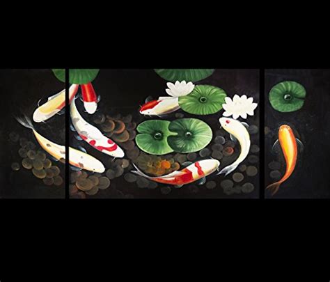 Buy Feng Shui Fish Painting Koi Art Koi Fish Painting Contemporary Art
