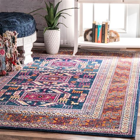 Shop for nuloom rugs in area rugs. nuLOOM Navy Southwestern Bohemian Tribal Tale Area Rug ...