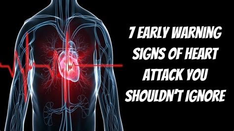 7 Early Warning Signs Of Heart Attack You Shouldnt Ignore Youtube
