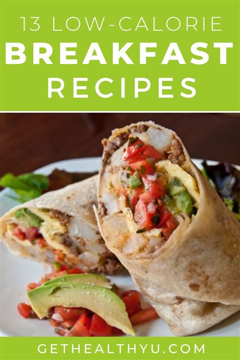 Fortunately, eggs are healthier but lower in calories most people think. 13 High Protein Low Calorie Breakfasts - Get Healthy U in ...