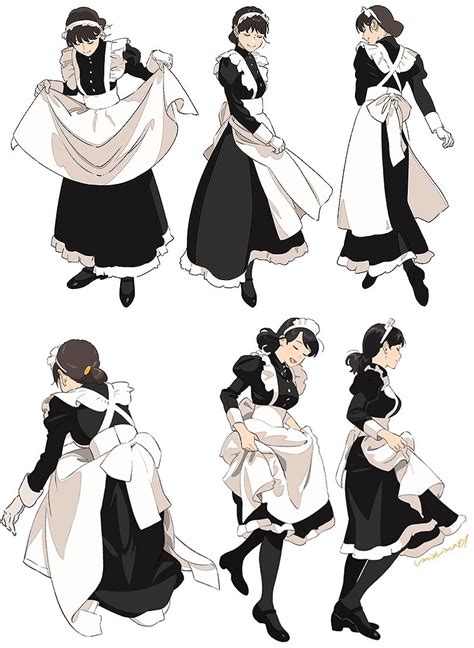 海島千本 On Twitter Maid Outfit Anime Maid Outfit Anime Poses Reference