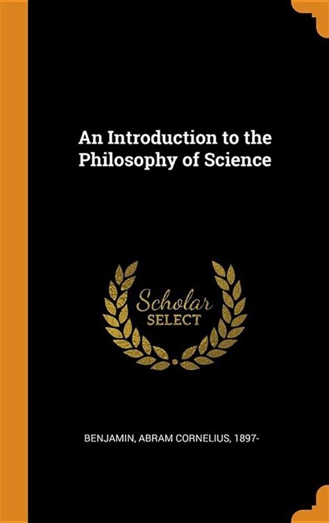 알라딘 An Introduction To The Philosophy Of Science Hardcover