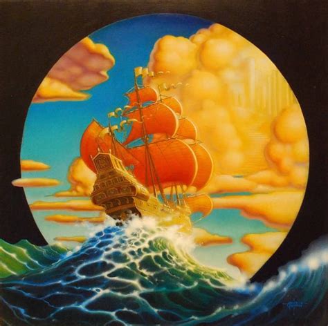 Rick Griffin Mustard Seed Faith Sail On Sailor 1975 Rick Griffin