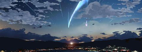 Make a aesthetic logo design online with brandcrowd's logo maker. Anime/Your Name. Facebook Cover - Cover Abyss | Capa ...