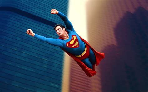 Christopher Reeve As Superman The Man Of Steel Christopher Reeve