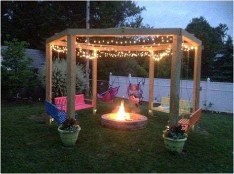Unique And Beautiful Backyard Decoration Ideas 06 Homyhomee Fire