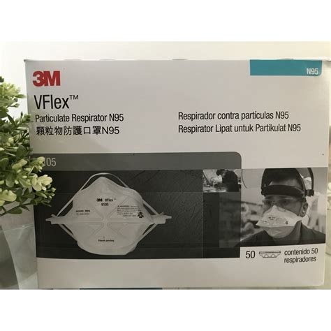 Mask 3m N95 9105 Vlex Particulate Respirator Ready Stock Shopee Indonesia