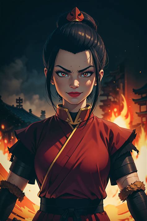 Azula Generated By Ai Avatar The Last Airbender Avatar Airbender Avatar Azula Katara Avatar