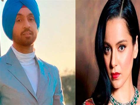 Kangana ranaut is a different breed of stupid!! Diljit Dosanjh vows not to reply to Kangana Ranaut on ...