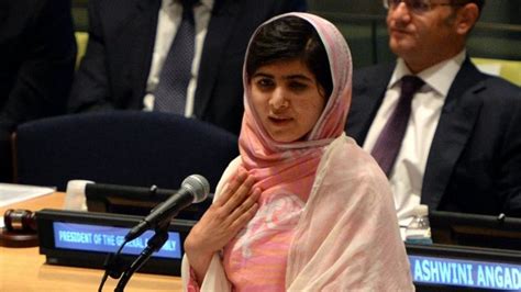 Shot Pakistan Schoolgirl Malala Yousafzai Addresses Un Bbc News