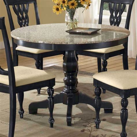 Granite dining tables are a popular choice for both formal dining rooms and casual game rooms. 17 Amazing Granite Dining Room Table Designs
