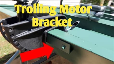 Jon Boat Modification How To Mount A Bow Mounted Trolling Motor Youtube