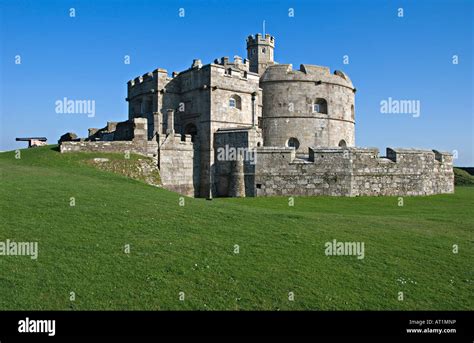Pendennis Castle Falmouth Cornwall Uk The Keep Built In 1540 For