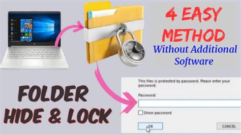 How To Password Protect A Folder On Windows 10 4 Easy Method No