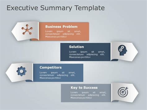 Project Executive Summary Template Ppt