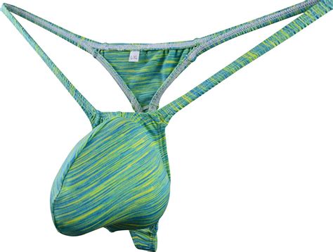 Jjpouch Mens G String Bulge Pouch Thong Underwear Jjp Amazon Co Uk Fashion