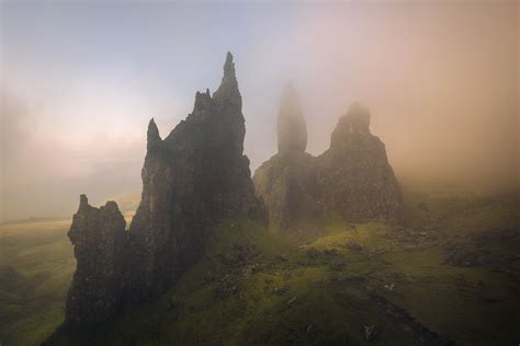 A Foggy Morning At The Old Man Of Storr On Behance Island Of Skye Best