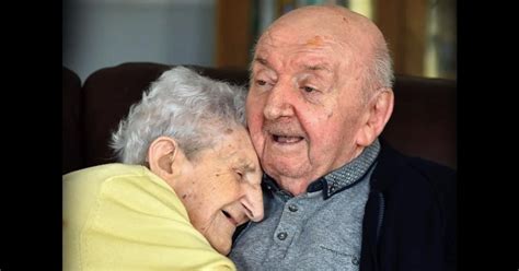 98 year old mother moves into care home to take care of her 80 year old son