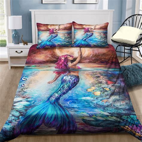Mermaid Beautiful Bedding Set Wpkdoclhq Betiti Store
