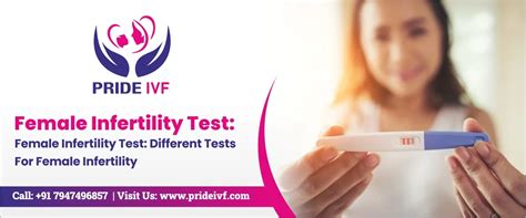 Female Infertility Test What Are The Different Tests Pride Ivf
