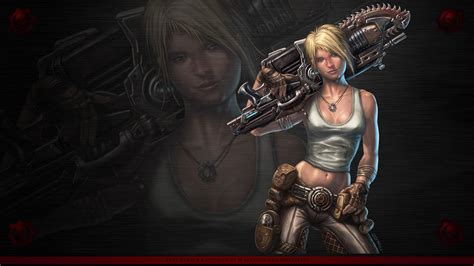 Free Download Anya Gears Of War Wallpaper 2 By Warballoon On 2560x1440