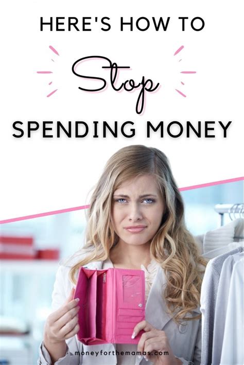 How To Stop Spending Money Finally Get Control Of Your Money Mftm